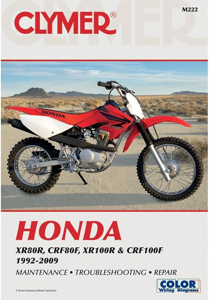 Clymer Honda XR80R, CRF80F, XR100R & CRF100F (1992-2009)