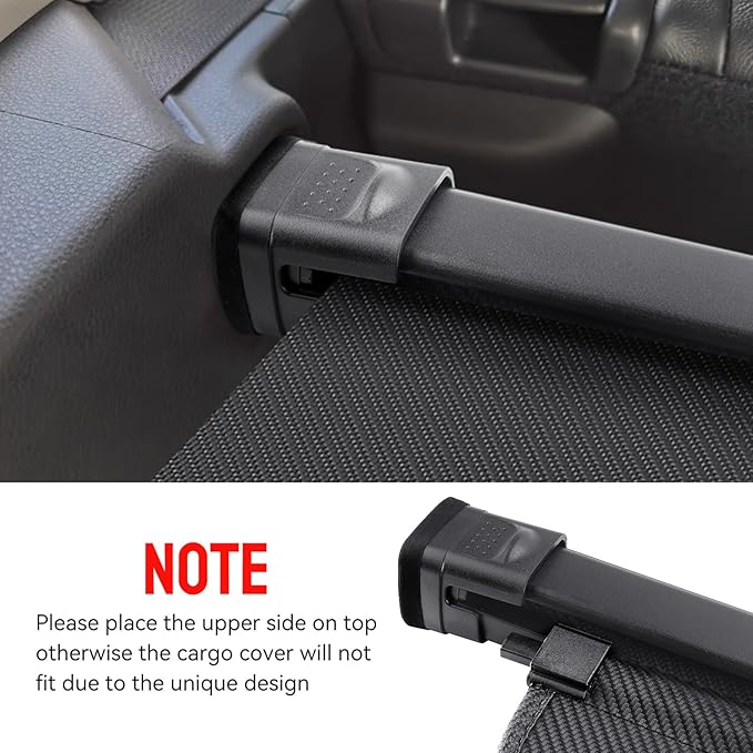 Cargo Cover for Toyota RAV4 2019-2026, Retractable Trunk Cover for Toyota RAV4 2019-2026, Anti-Peeping Security Shield Shade, Black