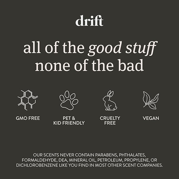 Drift Car Air Freshener - Wood Air Freshener - Car Odor Eliminator - Teak Scent Starter Kit