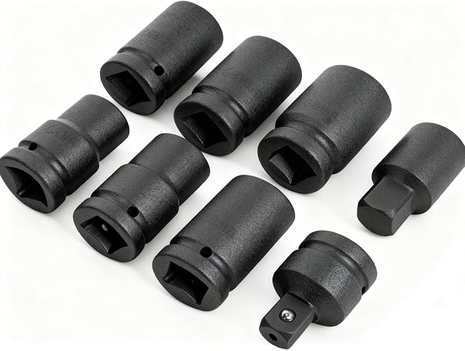 1" Drive Heavy Duty Torque Multiplier Wrench Set, 11 PCS with 21-41mm Sockets Set, 4800 NM 1:64 Labor Saving Lug Nuts Remover for Semi Truck & RVs with Storage Case