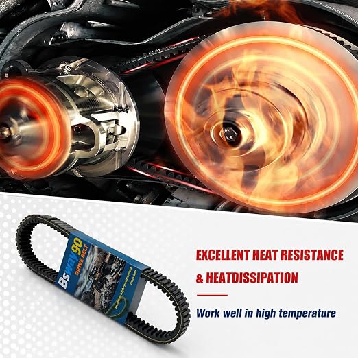 Heavy-Duty CVT Drive Belt Compatible with Kawasaki Teryx KRX 1000 2020-2025/ KRX4 1000 2023-2024 Replace 59011-0047,590110047