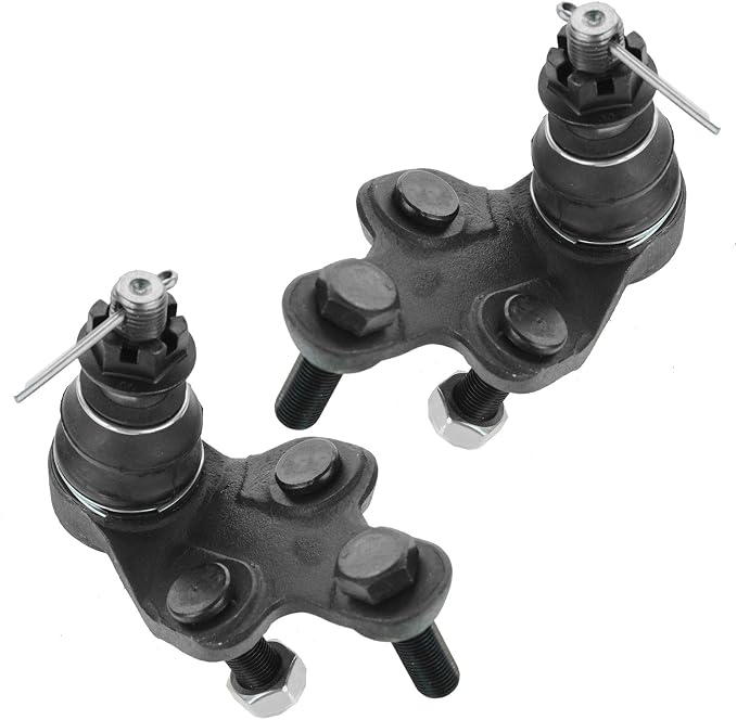 TRQ Front Lower Driver and Passenger Side Ball Joint Set Compatible with 01-07 Toyota Highlander 02-06 Camry 04-10 Sienna 04-08 Solara 02-03 Lexus ES300 04-06 ES330 04-06 RX330 06-08 RX400h