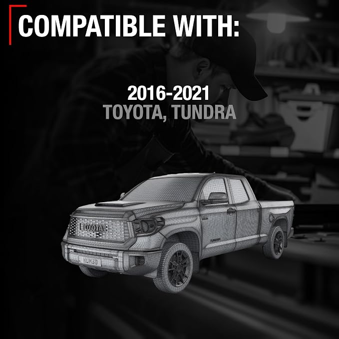 Rear View Backup Camera, Reverse Park Assist - Compatible with 2016-2021 Toyota Tundra - OEM 867900C040, TO1960146