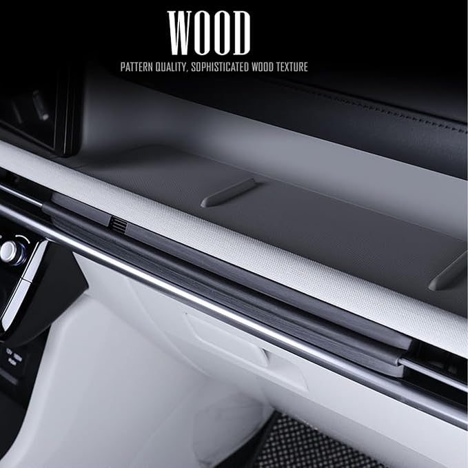 Co-Pilot Air Vent Cover Trim Compatible with Hyundai Tucson 2025 Accessories (Wood Grain)