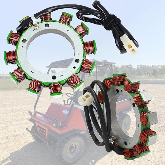 LOONGPART 59031-2103 Magneto Stator Coil Compatible with Kawasaki Mule 2500/2510 4X4/2520 Turf 1994-2000