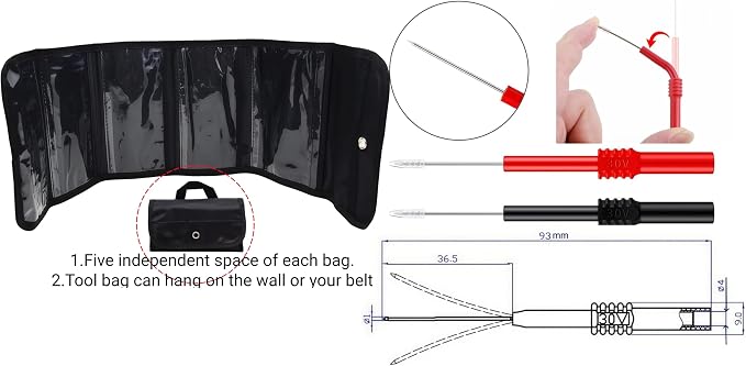 Test Lead Set,4mm Banana Plug (TH-16-KIT)