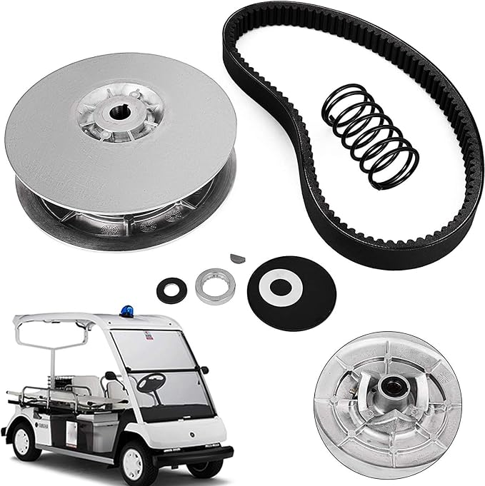 OE Style Driven Clutch for Yamaha Golf Cart G2 G8 G9 G11 G14 G16 G20 G21 G22 G28 1985+ (with Belt)