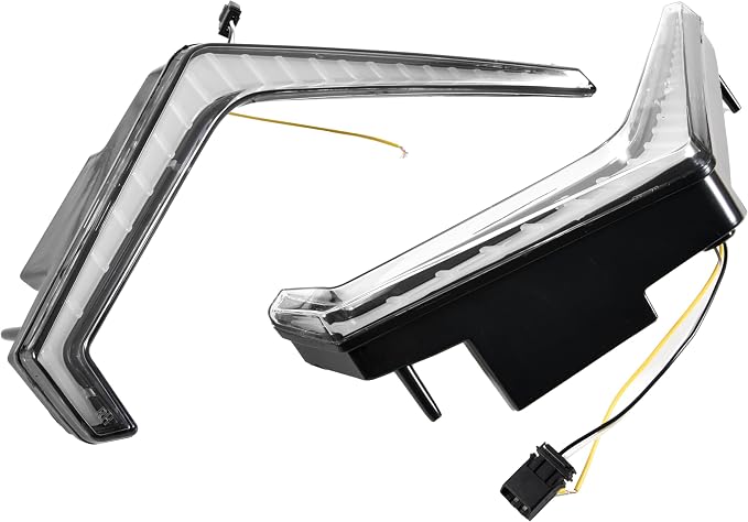 Fang Accent Lights for 2025 2026 Polaris RZR PRO XP/R/S Accessories, LED IP67 Turn Signal Lights Front Grill Lamps Street Legal Kit for 2025+ RZR PRO (2PCS, Replace #2417278, #2417279)