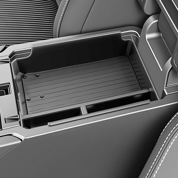 SKTU for 2025 2026 Mitsubishi Outlander Center Console Organizer for 2025 2026 Mitsubishi Outlander Console Tray Mitsubishi Outlander 2025 2026 Accessories ABS Durable Insert Console Organizer