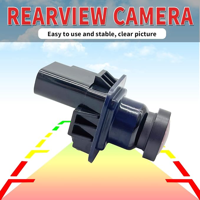 Rear View Back Up Camera Compatible with Ford F250 F350 F450 F550 Super Duty 2015-2016 Reverse Park Assist Backup Camera Replaces FC3Z-19G490-A FC3Z-19G490-B