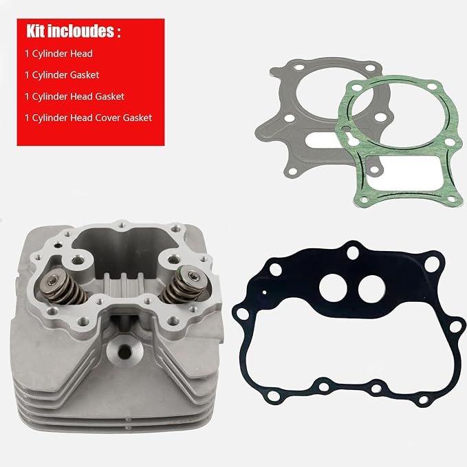 TRX250 Cylinder Head Assembly Compatible with Honda Recon 250 TRX250 X TE 2x4 ES 2002-2014