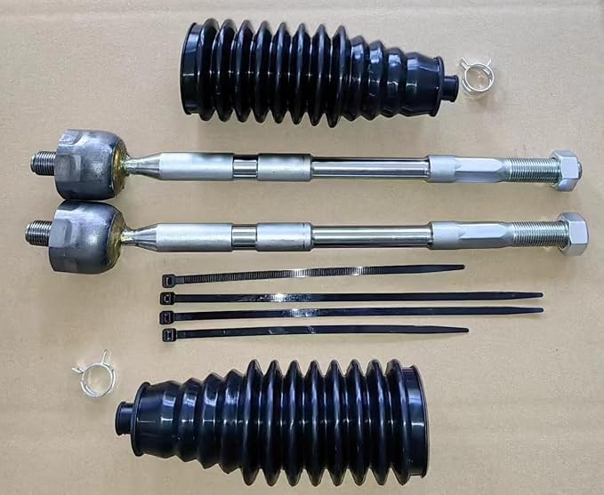 Inner Tie Rods & Boots kit Replacement for 2020-2025 Kawasaki Ridge & Mule Pro EPS UTV Steering Rack 39191-0039 left & right sides