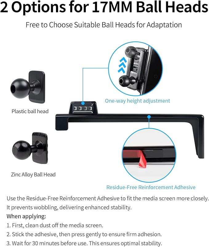 Wireless Charging car Phone Holder for Hyundai Ioniq 9 2025 Accessories 12.3 inch Screen Fixed Clip,360° Rotation car Phone Mount Compatible with MagSafe
