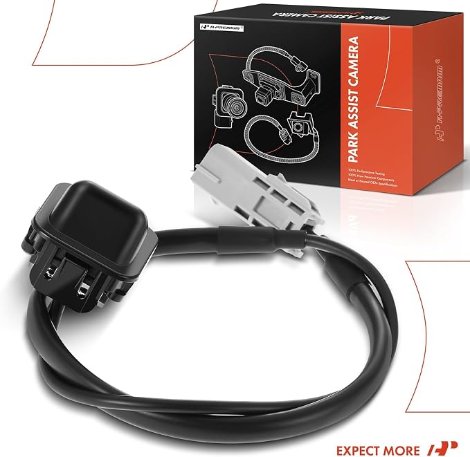 A-Premium Rear View Backup Camera Compatible with Cadillac | Parking Camera for 2013 2014 2015 XTS