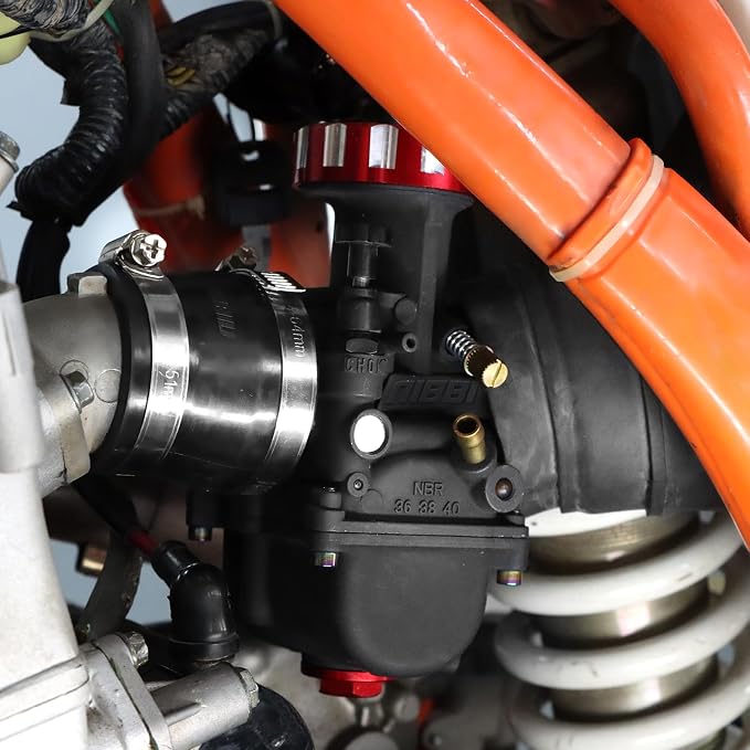 NIBBI Carburetor PWK 40mm Motorcycle, 500cc-600cc Power Carb With Carb Jets, Fit GY6 Engine Dirt Bike Mini Bike SSR TTR Apollo TaoTao ATV