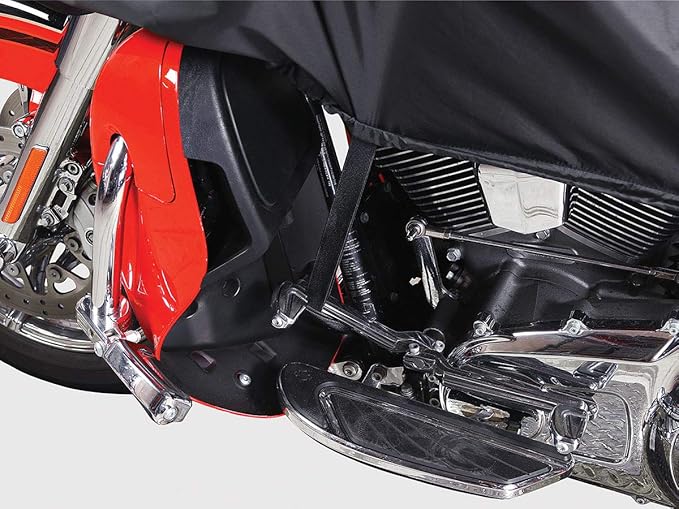 Defender Extreme Motorcycle Half Cover; Waterproof; UltraMax Fabric (DEX-RT1H)