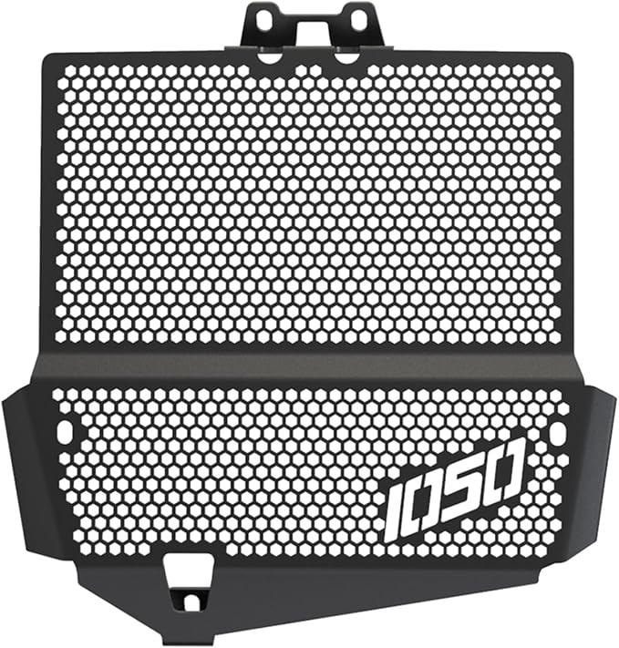 YUANQIAN Motorcycle Radiator and Oil Cooler Guard Set Compatible With Tiger 1050 2007-2021 Tiger 1050 SE 2010-2013-Black