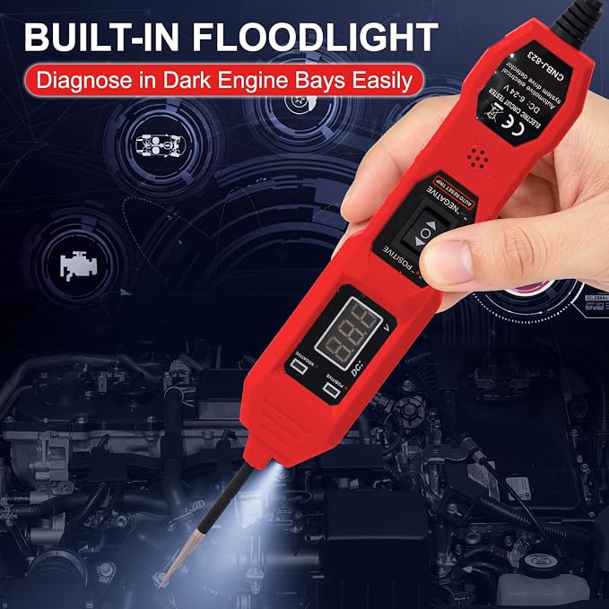 V511 OBD2 Scanner & Power Circuit Probe Tester