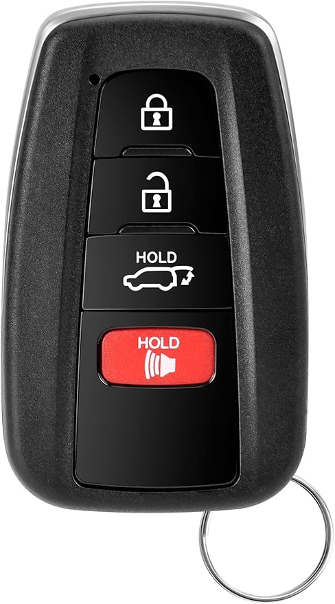 Key Fob Replacement Fits for Toyota RAV4 Highlander 2019 2020 2021 2022 2023, Smart Proximity Keyless Entry Remote Control HYQ14FBC 8990H-0R030, 8990H-0E020 4 Button 314.3 Mhz