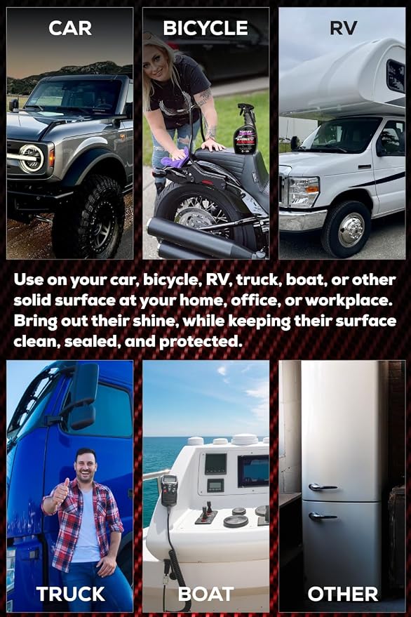 SHINE ARMOR Fortify Quick Coat 24oz | 3-in-1 Ceramic Car Wax Waterless Wash | Spray On, Wipe Off in Under 10 Minutes. 6 to 12 Month Ceramic Protection on Paint, Glass, Chrome, Trim & Wheels. Made in USA