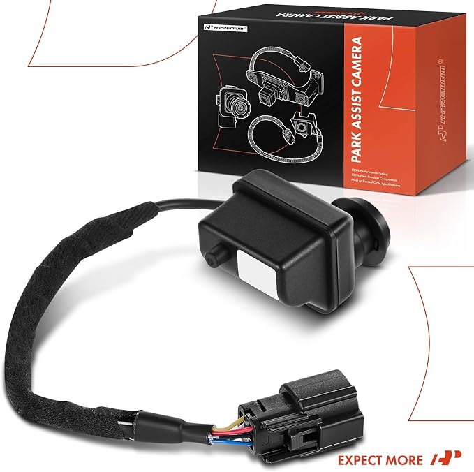 A-Premium Rear View Back Up Park Assist Camera - Compatible with Ford, Mercury Vehicles - Escape 2010 2011 2012, Mariner 2010 2011 - Replace# AL8Z19G490A, AL8Z-19G490-A, FO1960105