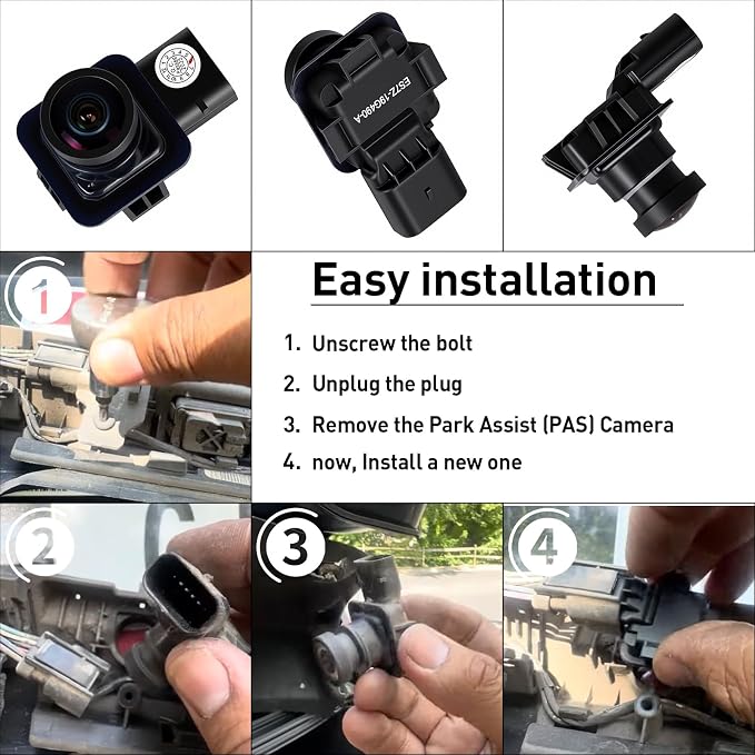 ES7Z19G490A Park Assist PAS Camera Compatible with Ford Fusion 2013 2014 2015 2016.