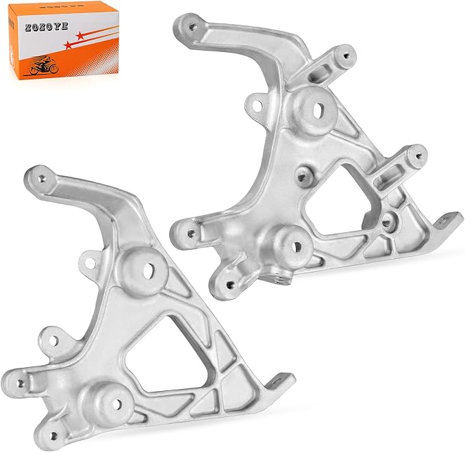 Left + Right Front Fender Headlight Bracket Kit For Yamaha Raptor 700 700R YFM700/R 2006-2012
