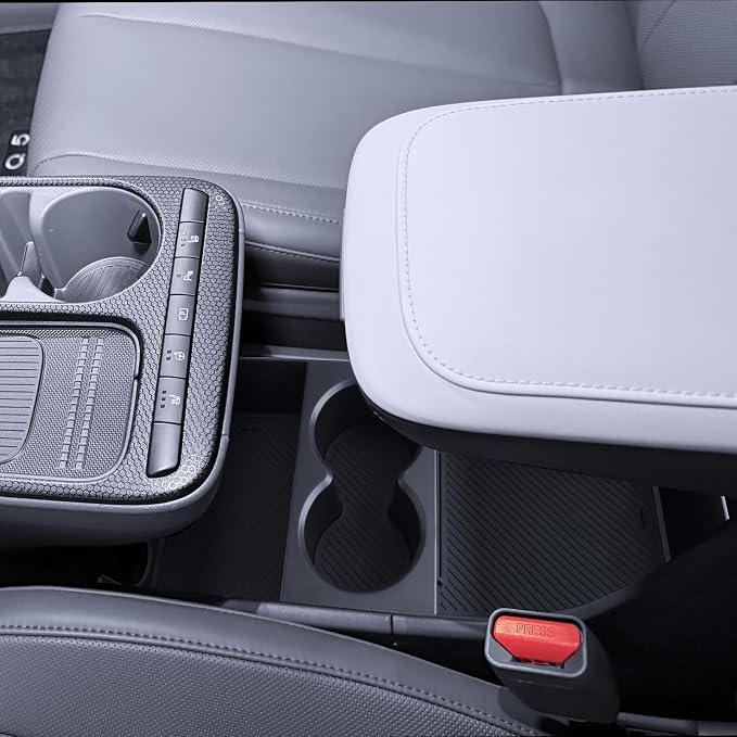 for Ioniq 5 Center Console Organizer 2025 2026 Hyundai Ioniq 5 Accessories Armrest Tray Middle Storage Box Insert Container Durable ABS Plastic (Not Fit Ioniq 5 N)