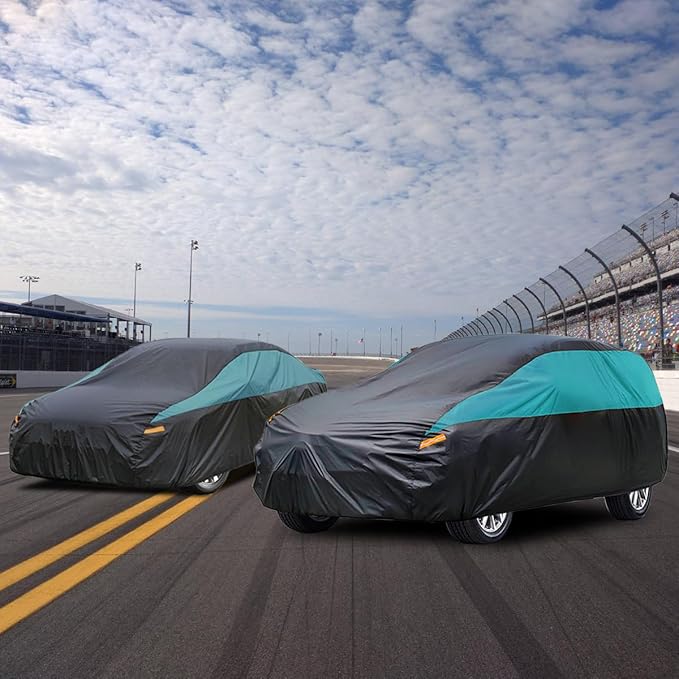 GUNHYI Car Cover for Coupe Sport Car Waterproof All Weather, Suitable for Mazda Miata/MX-5, Honda S2000, BMW Z3, Saturn Sky, Pontiac Solstice, Volkswagen Cabrio, Toyota MR2 Spyder etc.