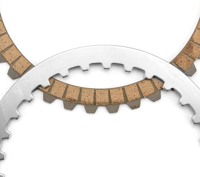 Wsays Friction Steel Extra Clutch Plates Kit Compatible with Harley Sportster XL 1991-2022, Fit Touring Softail Dyna and FXR Big Twin 1990-1997, Fit Evolution 1340 1994-1997, Fit Buell All 1991-2002
