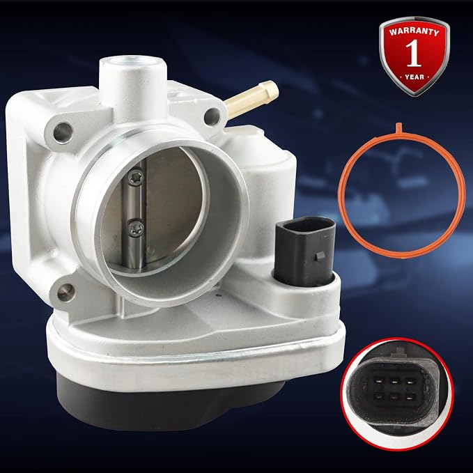 Electronic Throttle Body Assembly S20079 Compatible with Mini Cooper 2002-2008 1.6L L4 (Only fit for SOHC Naturally Aspirated Engine Base Models) Replaces 13547509043 977-842 TB1147