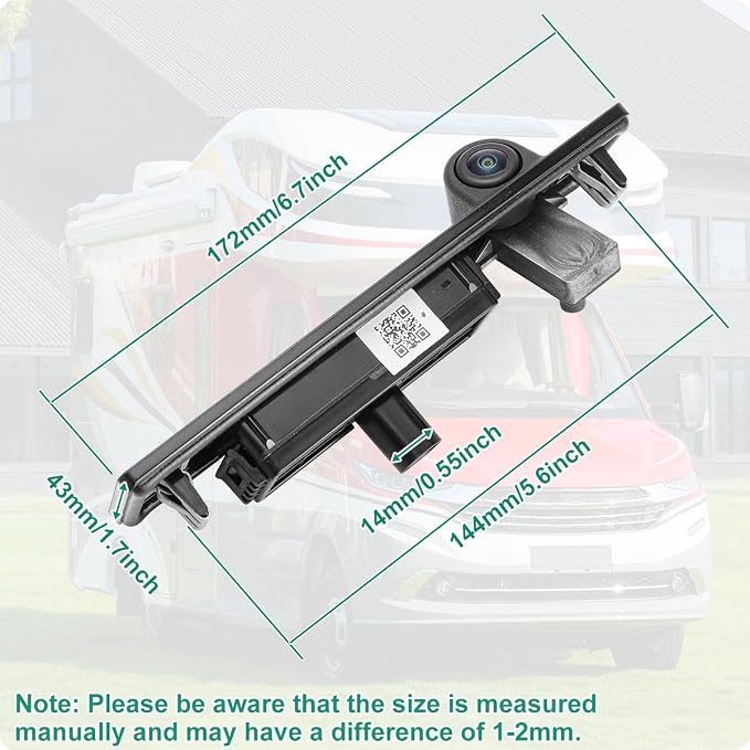 109594900E Rear Trunk Handle Camera for Tesla Model 3 2017-2023 & Tesla Model Y 2017-2023, OE Backup Camera Replaces 1095949-00-E by GreenYi