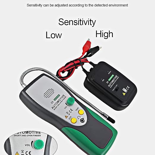 Automotive Short and Open Finder Circuit Tester, Angchun DC 6-24V Car Circuit Breaker Finder Wire Tracer Electrical Adjustable Short Detector Diagnostic Test Tool with Power Probe for Vehicle Repair