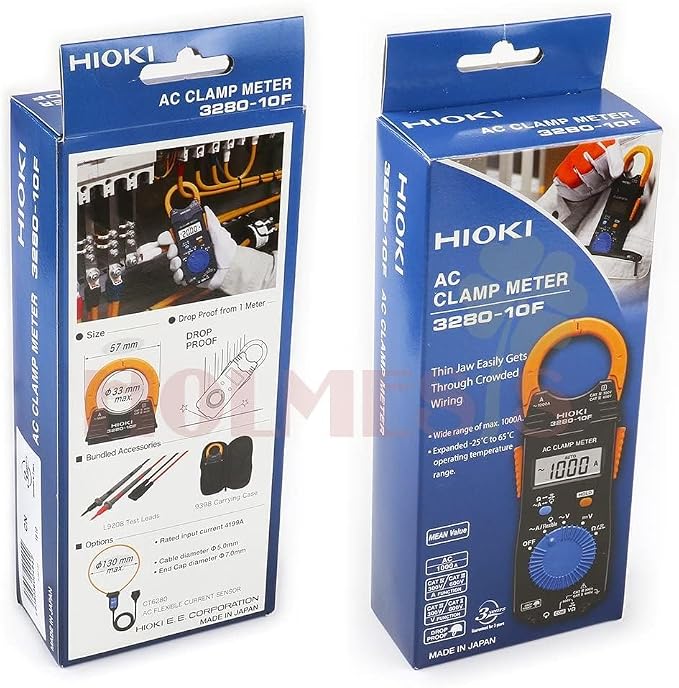 Hioki 3280-10 FMI Digital Clamp On Meter For AC Only