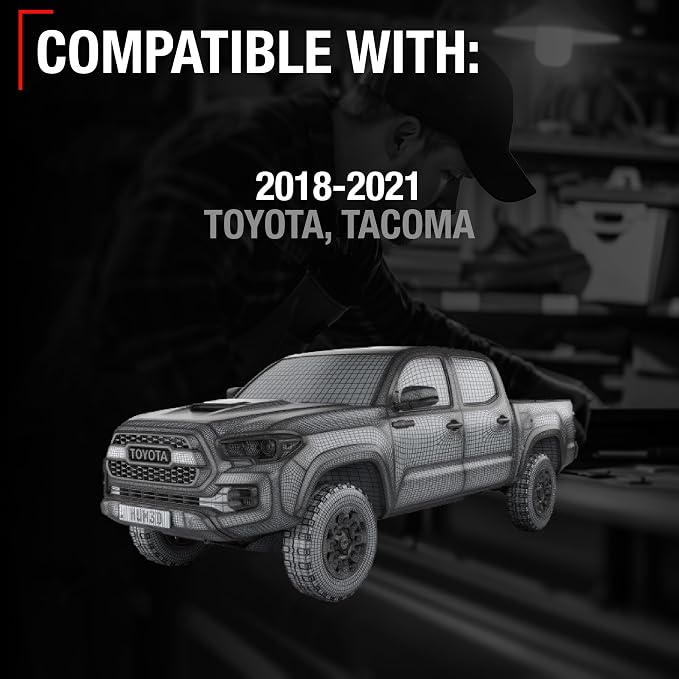 Rear View Backup Camera, Reverse Park Assist - Compatible with 2018-2021 Toyota Tacoma - OEM 8679004040, TO1960147