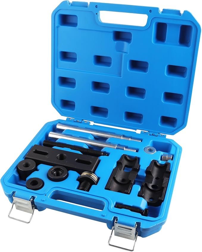 Upgraded 303-1706 Diesel Injector Puller for Ford 2.0 EcoBlue, Injector Removal Tool Kit with Metal Buckles & Shadow Foam Case, Fits Ranger, Transit, Focus, High Strength Alloy Steel