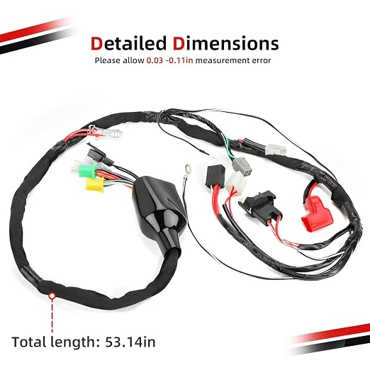 High Performance Wiring Harness for Suzuki QuadSport 80 LT80 1987-2006 36610-40B20