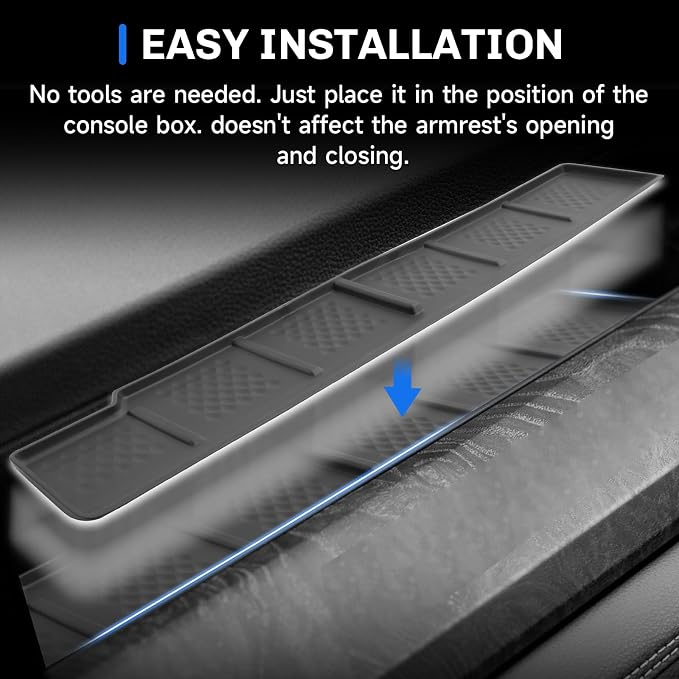 SXCY for 2025 2026 Toyota 4Runner Center Console Organizer Passenger Side Tray 2025 2026 Toyota 4Runner Accessories for 2025 Toyota 4Runner 2025 6th Gen 4Runner Console Acccessories