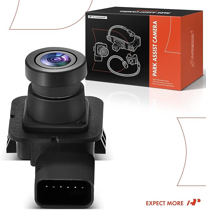A-Premium Park Assist Camera Rear View Backup Reverse Camera Compatible with Select Lincoln Models - 2017 2018 2019 2020 MKZ - Replace# HP5Z19G490A