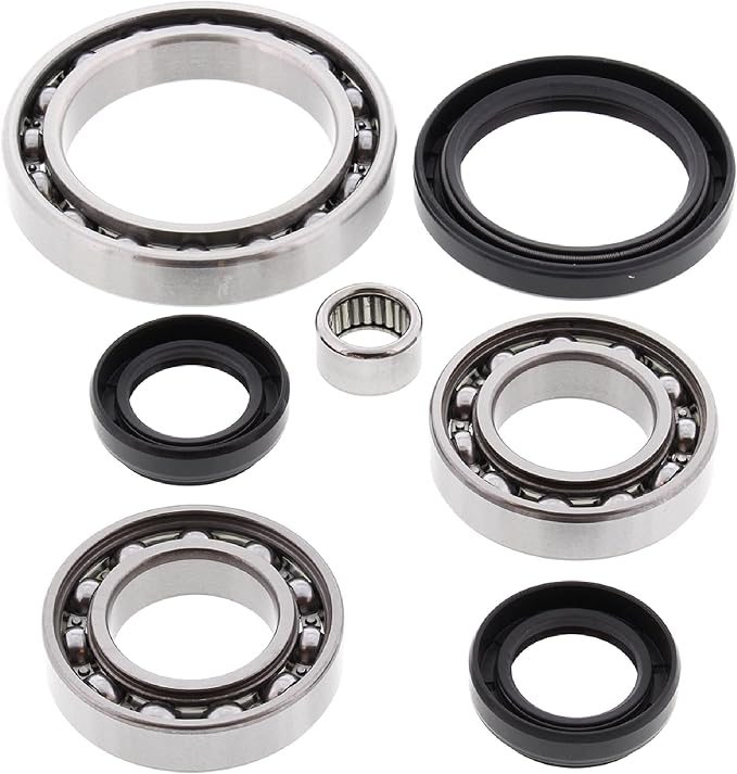 Differential Bearing and Seal Kit Front Compatible with/Replacement for Yamaha 700 Rhino Fi 08-13 25-2073