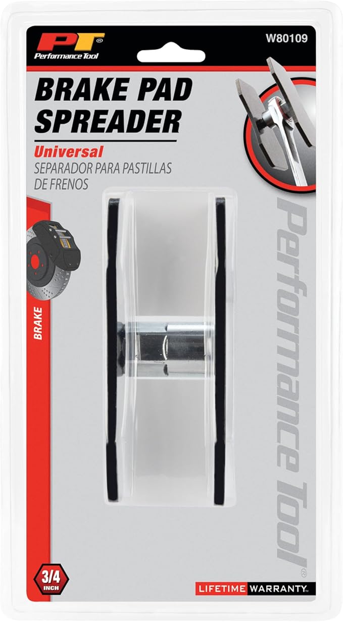 Performance Tool W80109 Universal Brake Pad Spreader for Easy and Efficient Brake Maintenance and Repair