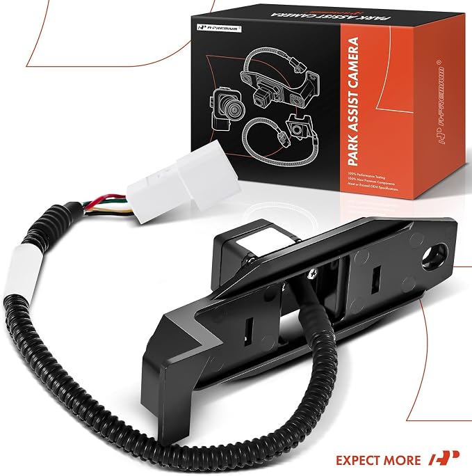 A-Premium Park Assist Camera Rear View Backup Reverse Camera Compatible with Select Lexus Models - 2008-2014 IS F, 2006-2013 IS250, 2006-2013 IS350 - Replace# 8679053011