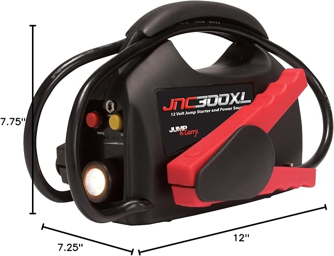 Clore Automotive Jump-N-Carry JNC300XL 900 Peak Amp Jump Starter