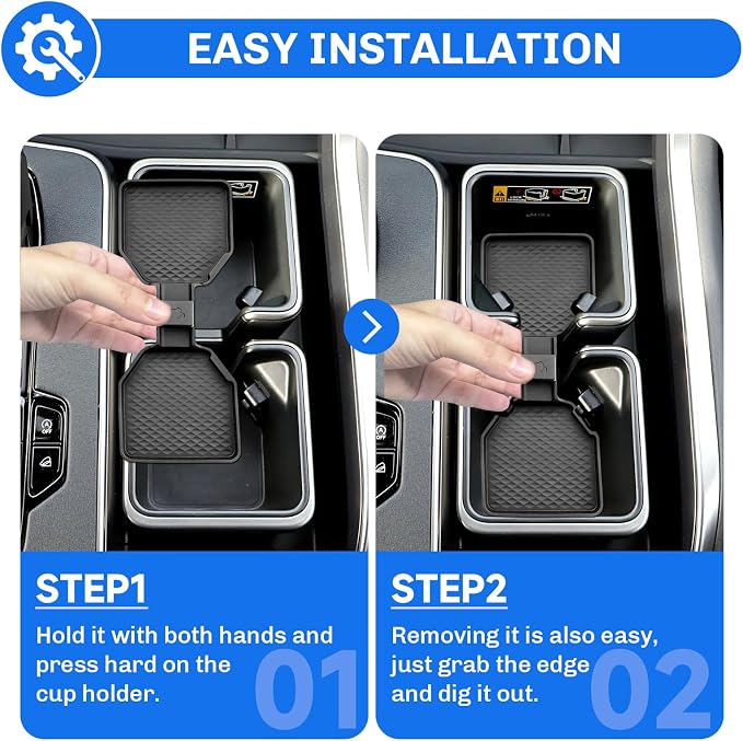 SXCY for 2025 2026 2027 Lexus TX Cup Holder Insert for 2025 2026 2027 Lexus TX Accessories Silicone Cup Holder Limiter 2024 2025 2026 2027 TX Console Drink Holder Mat Adapter Non-Slip Mat