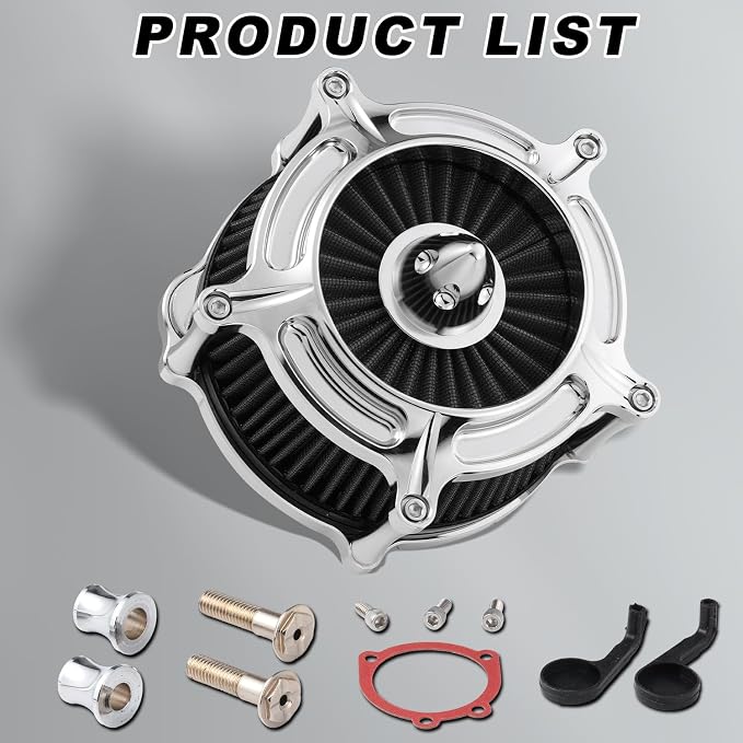 Harley For Davidsonair Filter Cleaner Touring 08-16,Softail 16-17 Grey | C-For Touring 08-16Softail 16-17