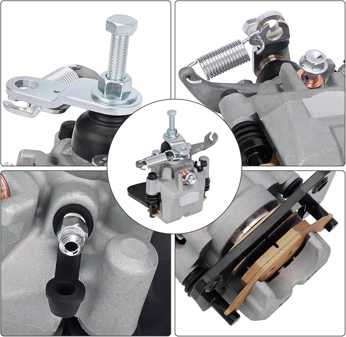 M MATI Rear Right Disc Brake Caliper for Kawasaki Mule PRO FXT FX FXR DX DXT KAF820 KAF1000 2015-2023 43080-0164 43080-0146