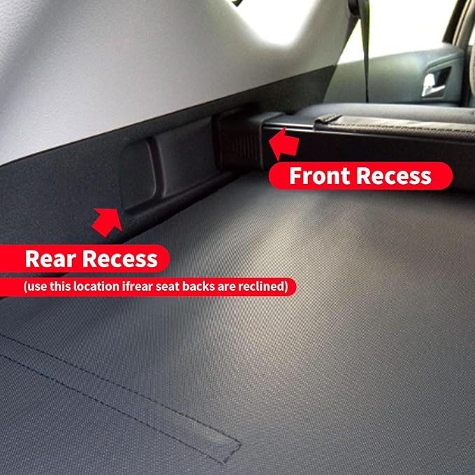 Marretoo for Hyundai Tucson Cargo Cover 2016 2017 2018 2019 2020 2021 for Hyundai Tucson Accessories Black Retractable Trunk Cover Security Shield Shade