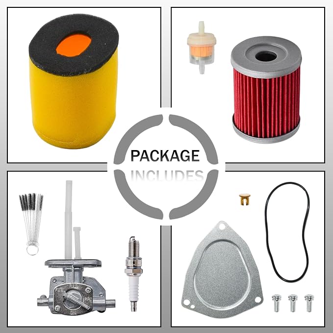 Carburetor Fit for Suzuki King Quad 300 LTF300F 4x4 2000-2002 13200-39D22 With Fuel Valve Petcock Air Filter