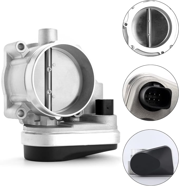 Electronic Throttle Body Assembly for Dodge Durango 2004 Ram 1500 2500 3500 2003-2004 5.7L V8 – OEM Replacement Part # S20177 6E-7007 5161805AA