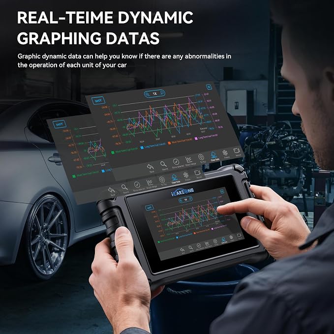 UR400 Bidirectional Diagnostic Tool for German Cars, All System, 48 Reset +39 Services, 500+ Sub-Functions, 4000+Active Test Items, CAN-FD Supported, Lifetime Free Update